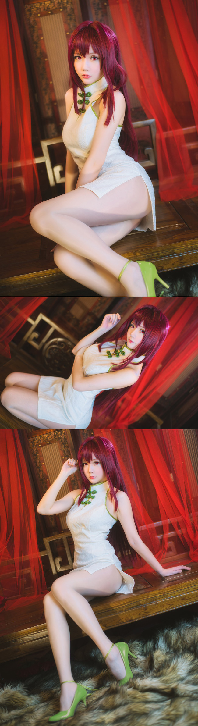 斯卡哈旗袍cos~