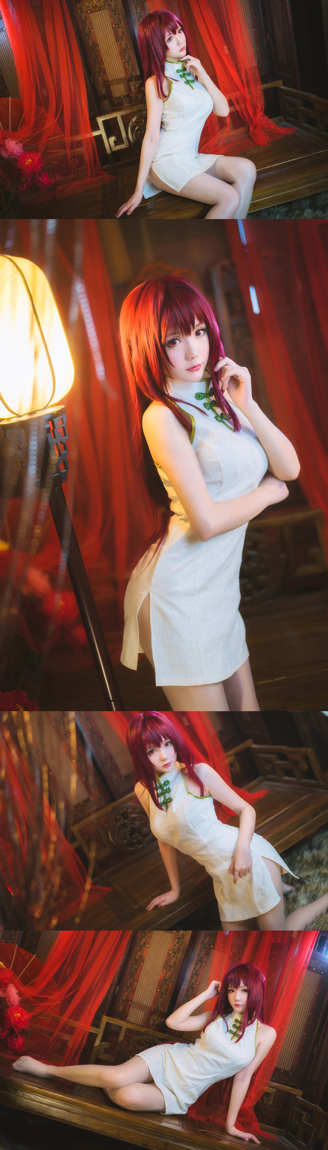 斯卡哈旗袍cos~