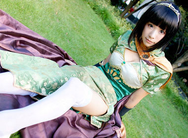 矜持之花 贤儿的《三国杀》大乔Cosplay赏