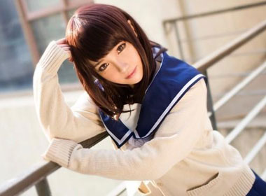 黑丝海魂服！大陆萌主千夜COS日本国民女友