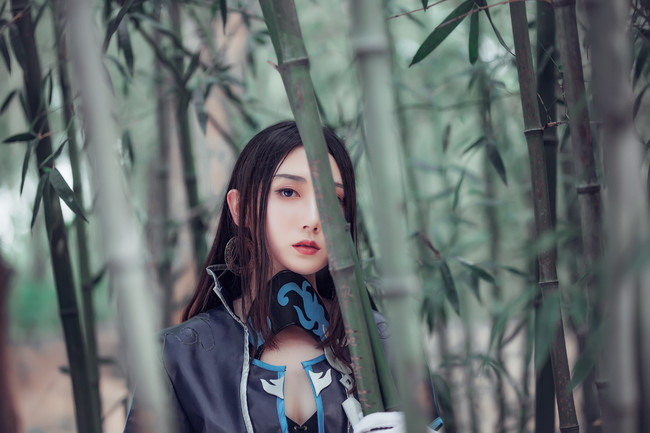 剑网3同人cos 唐门 定国 炮姐