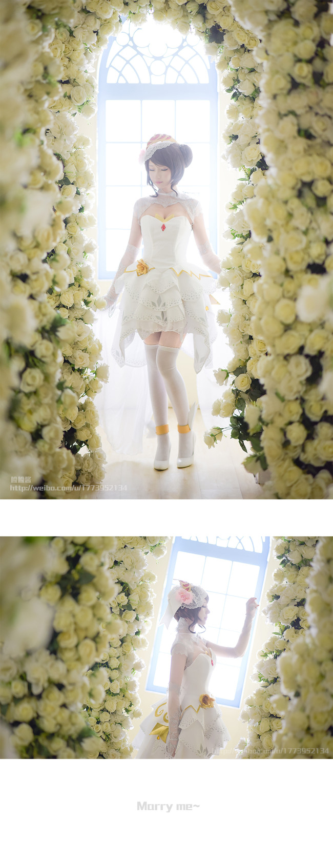 【王者荣耀】小乔纯白花嫁