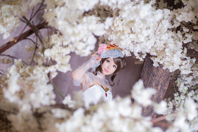 【王者荣耀】小乔纯白花嫁