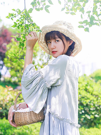 草帽夏天