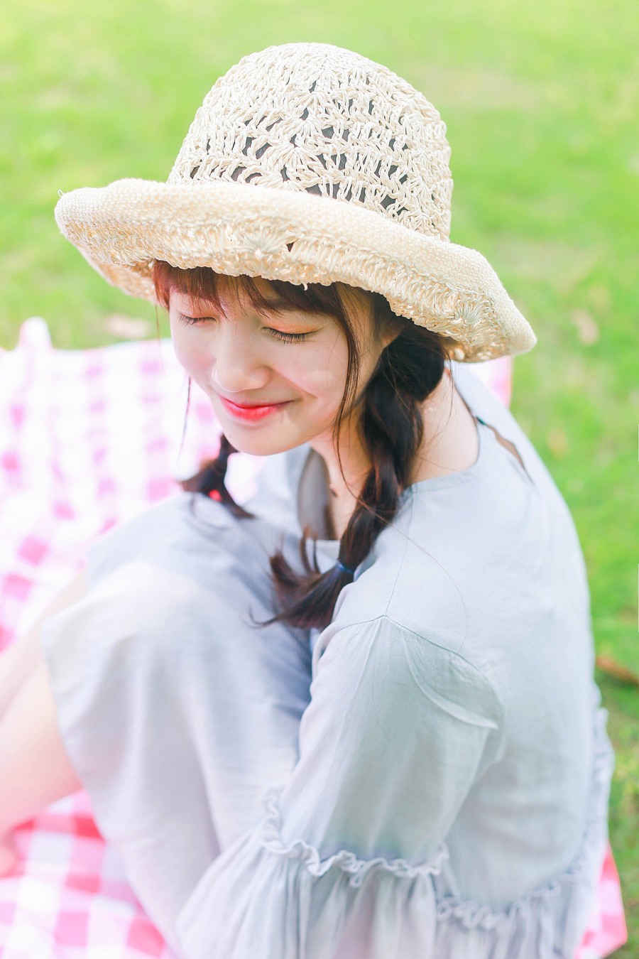 草帽夏天