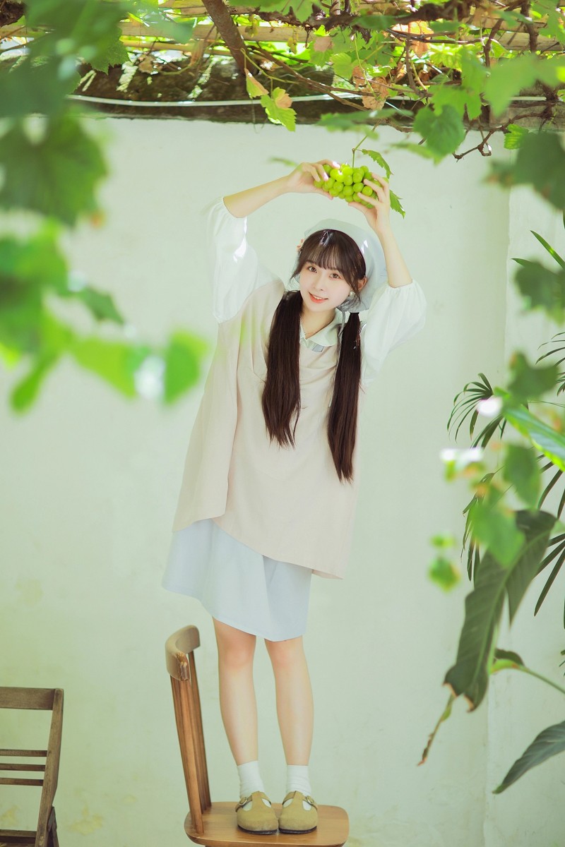 夏日限定|外婆家的葡萄小院