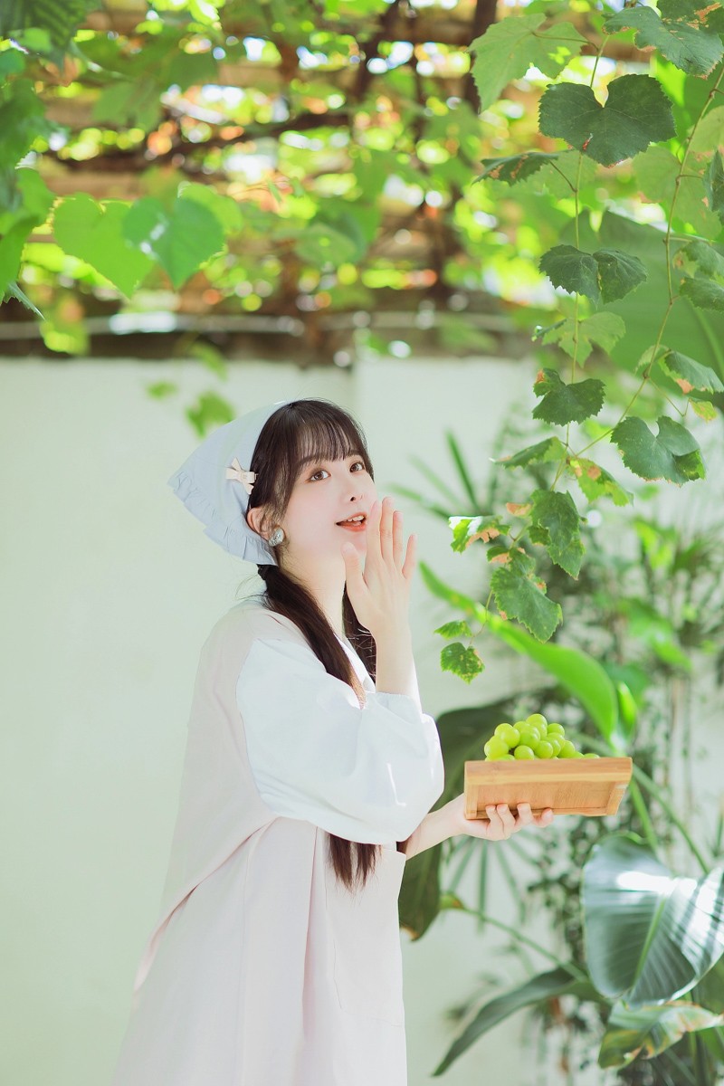 夏日限定|外婆家的葡萄小院