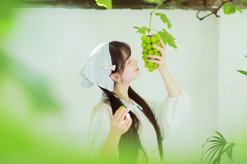 夏日限定|外婆家的葡萄小院