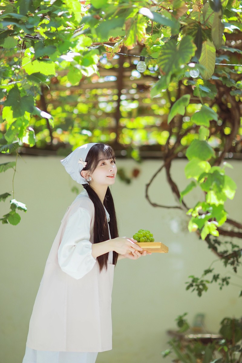 夏日限定|外婆家的葡萄小院