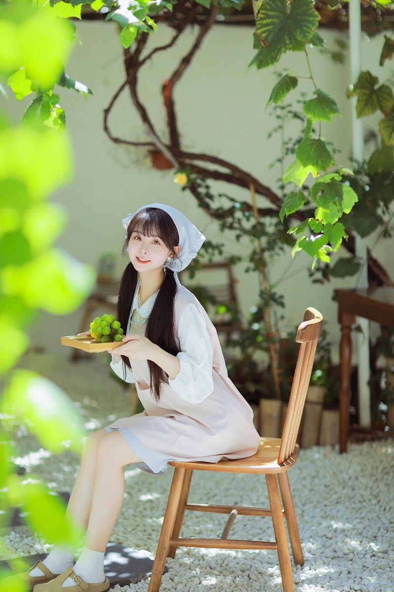 夏日限定|外婆家的葡萄小院