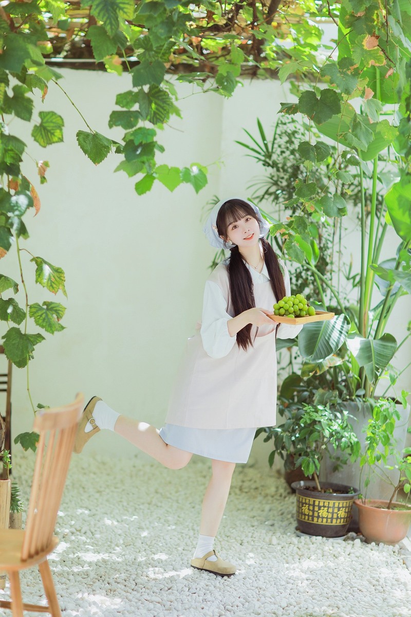 夏日限定|外婆家的葡萄小院