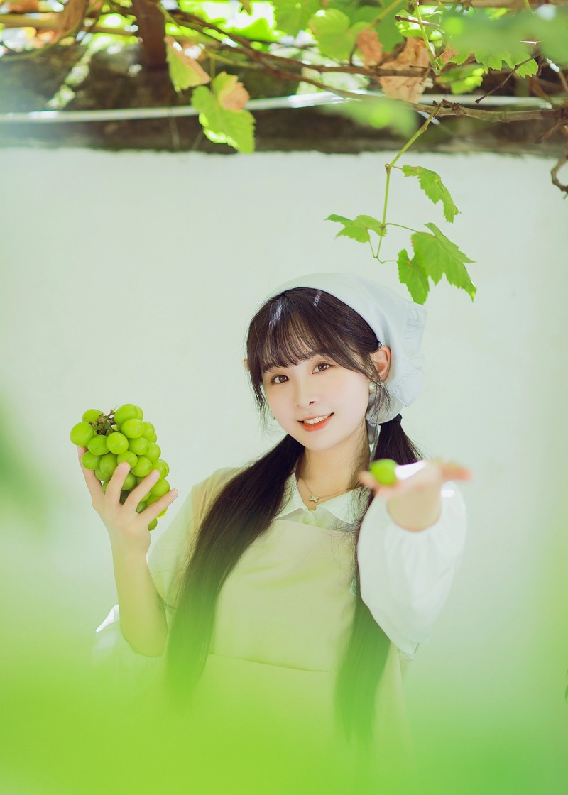 夏日限定|外婆家的葡萄小院