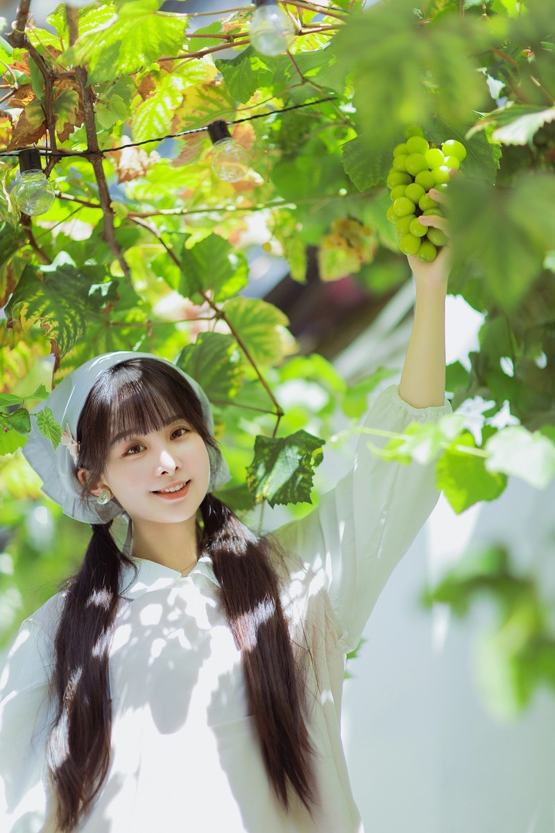 夏日限定|外婆家的葡萄小院