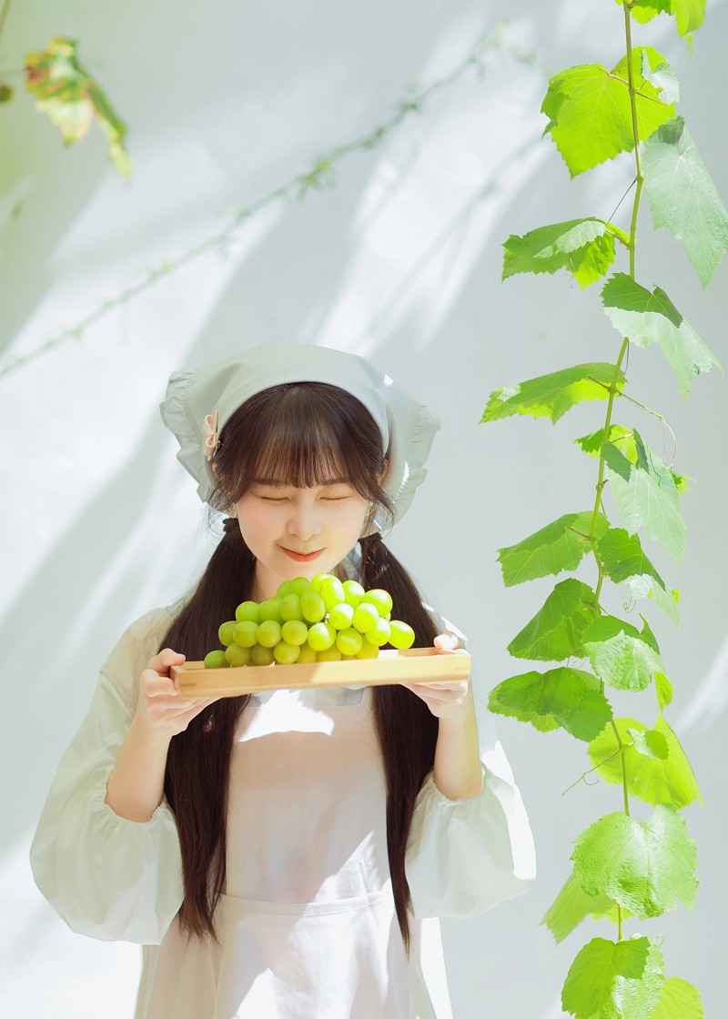 夏日限定|外婆家的葡萄小院