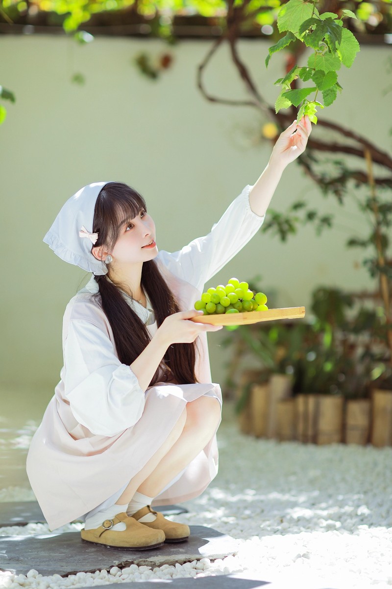 夏日限定|外婆家的葡萄小院