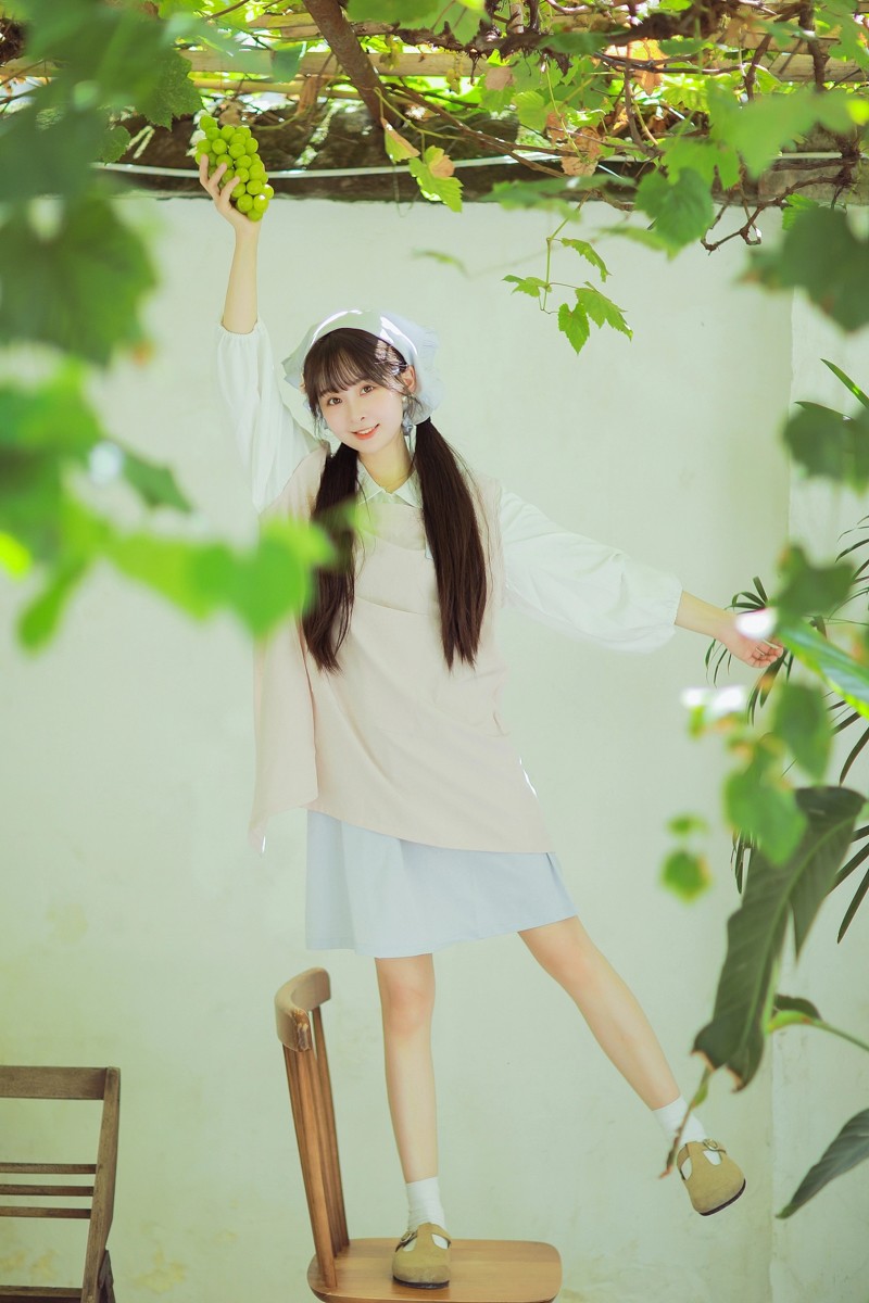 夏日限定|外婆家的葡萄小院