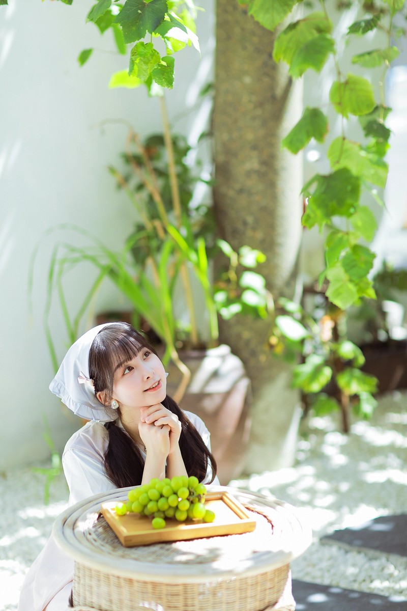 夏日限定|外婆家的葡萄小院