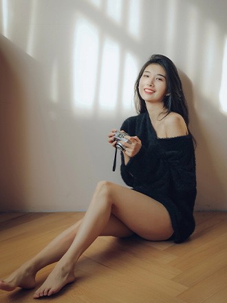 顺顺的黑色毛衣