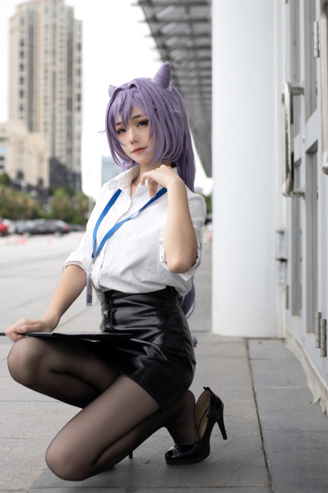 图片[1]-刻晴制服同人cos-醉四季-zuisiji.top