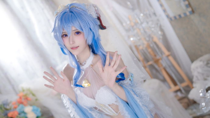 图片[5]-甘雨同人花嫁cos-醉四季-zuisiji.top