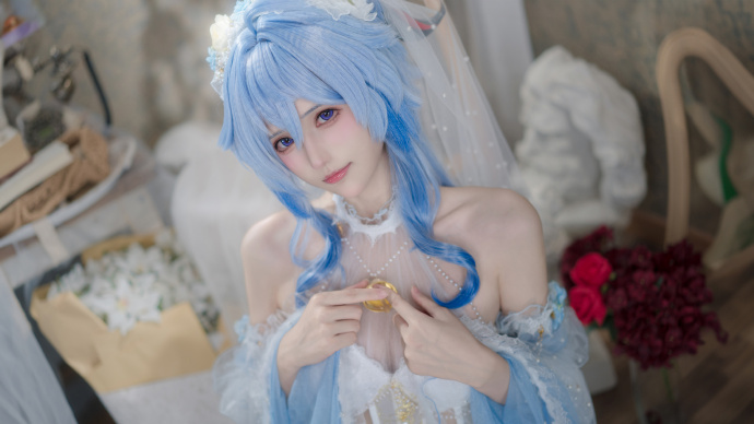 图片[7]-甘雨同人花嫁cos-醉四季-zuisiji.top