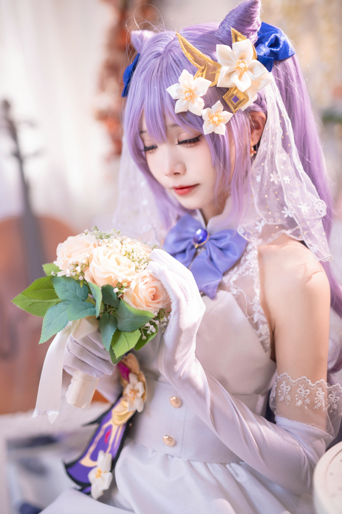 图片[5]-刻晴花嫁cos-醉四季-zuisiji.top