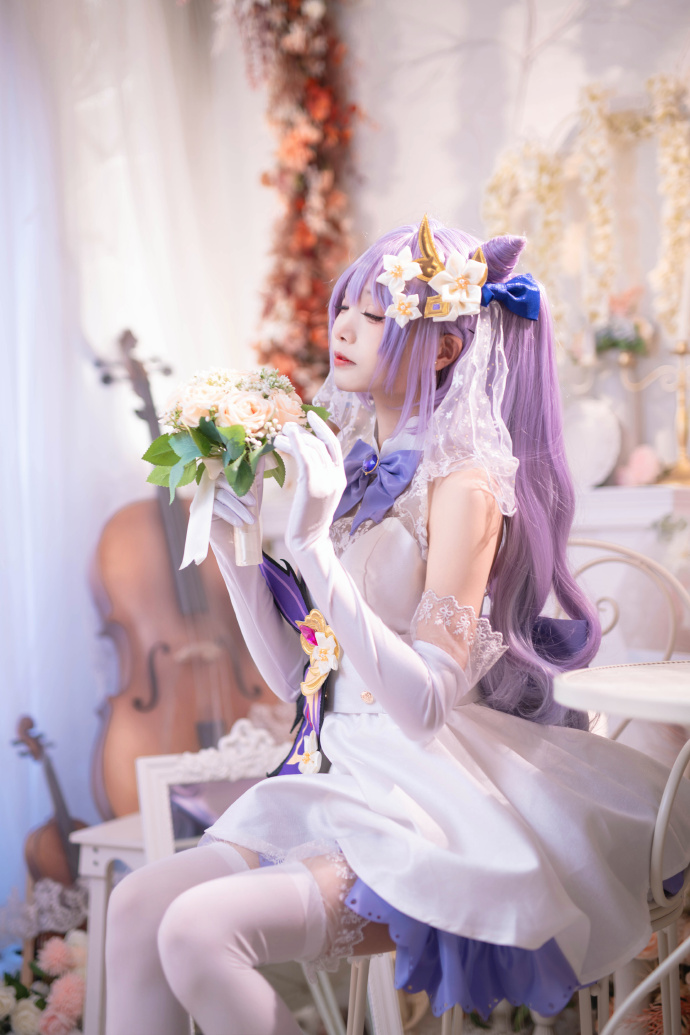 图片[3]-刻晴花嫁cos-醉四季-zuisiji.top