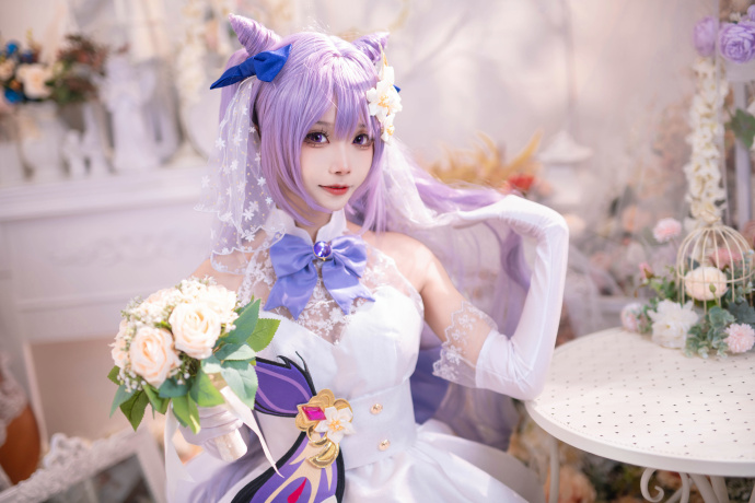 图片[8]-刻晴花嫁cos-醉四季-zuisiji.top