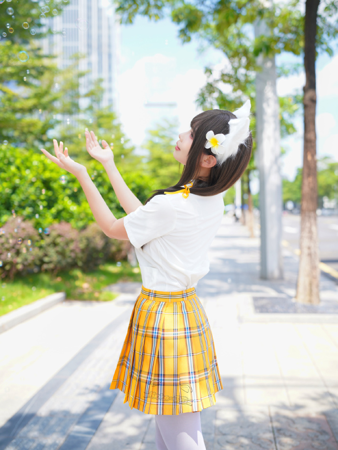 图片[3]-属于甜妹的夏日jk穿搭～-识趣者资源