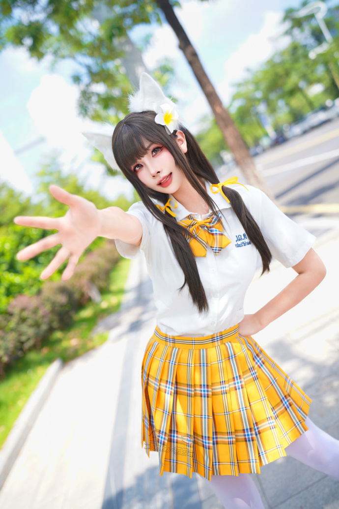 图片[2]-属于甜妹的夏日jk穿搭～-识趣者资源