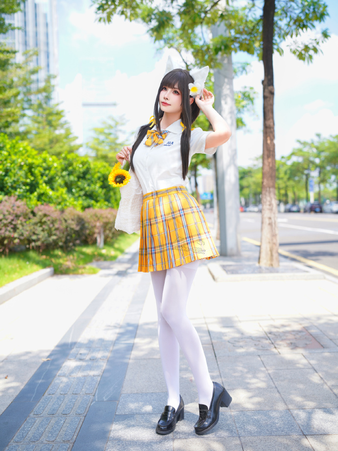 图片[4]-属于甜妹的夏日jk穿搭～-识趣者资源