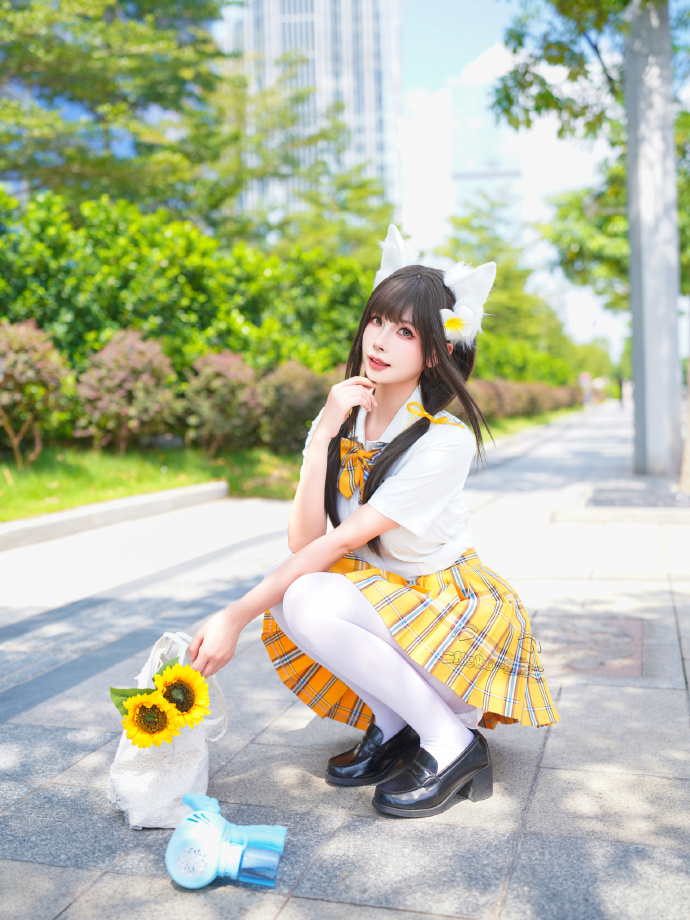 图片[8]-属于甜妹的夏日jk穿搭～-识趣者资源