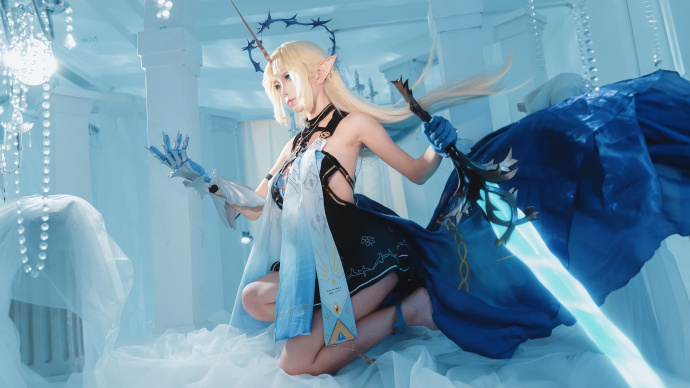 【鸣潮】芙露德莉斯 大卡提希娅cos - 正片 - 图片6