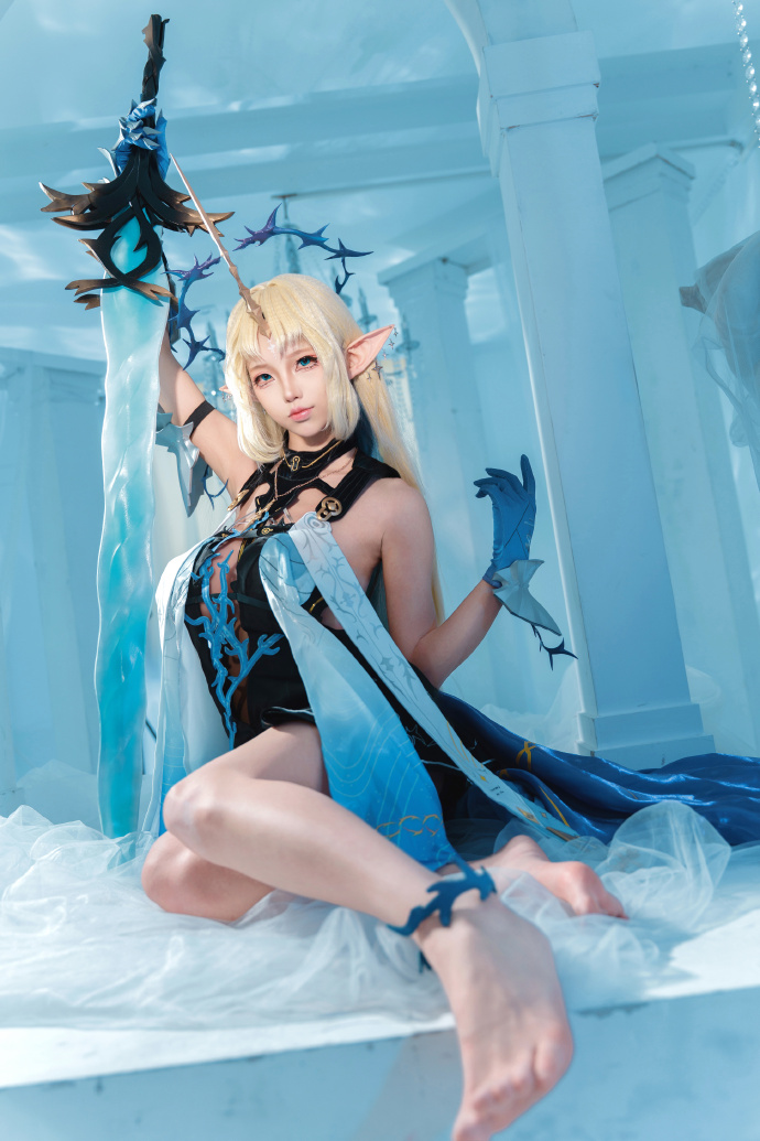 【鸣潮】芙露德莉斯 大卡提希娅cos - 正片 - 图片9