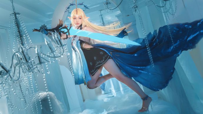 【鸣潮】芙露德莉斯 大卡提希娅cos - 正片 - 图片7